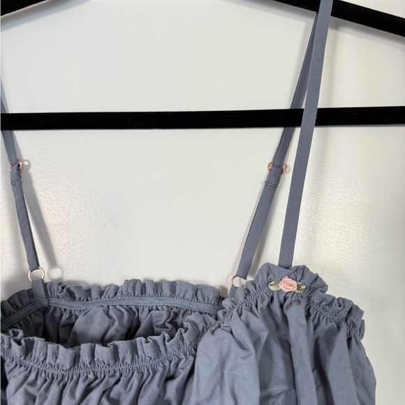 POPFLEX Wildest Dreams Babydoll Dress - Sleepy Blue - Picture 10 of 13